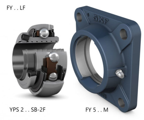 SKF FY 40 LF Flanschlager-Einheit