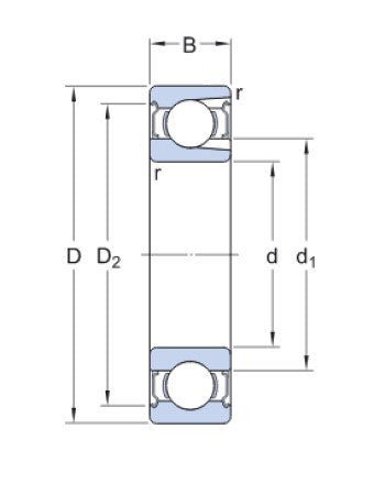 SKF 311-2Z Ball Bearing