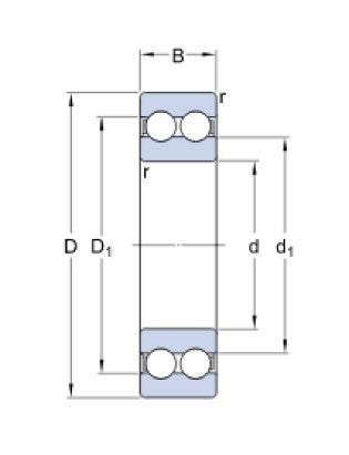 SKF 4302 ATN9 Kugellager