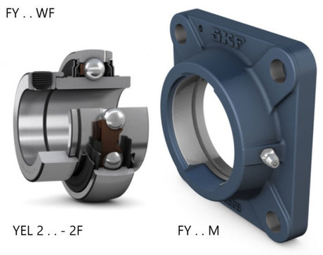 SKF FY 30 WF Flanschlager-Einheit