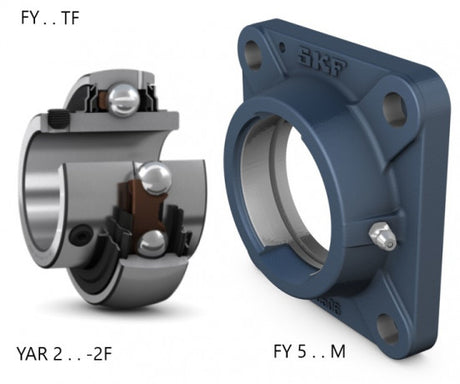 SKF FY 3/4 TF Flanschlager-Einheit