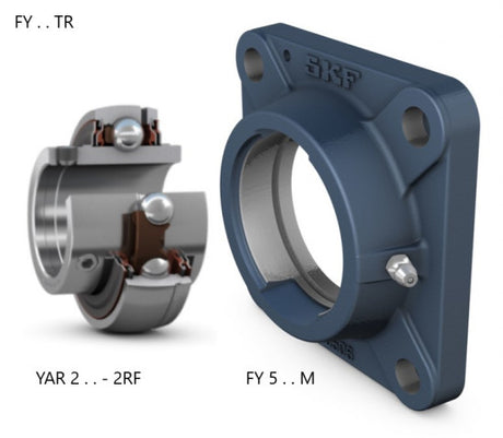 SKF FY 40 TR Flanged Bearing Unit