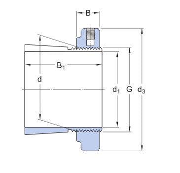 SKF HA 3126 E Spannhülse