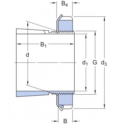 SKF HA 2326 Spannhülse