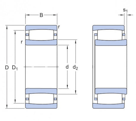 SKF C 2216 CARB Toroidal Bearing
