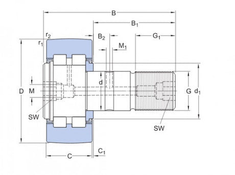 SKF PWKR 52.2RS sensing pulley