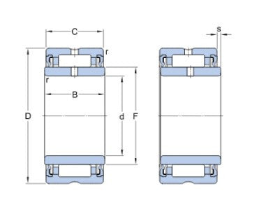SKF NA 4900.2RS Needle Bearing