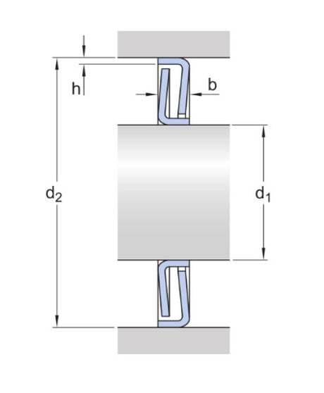 SKF Z 010 sealing washer